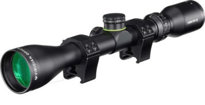 VIRIDIAN VENTA 2-7X32 RIMFIRE - W/ RINGS ANODIZED BLACK
