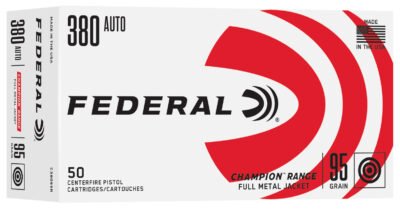FDR 380 95GR RANGE FMJ 50RD