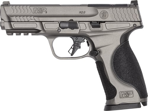 S&W M&P9 M2.0 METAL 9MM 4.22" - 15-SHOT TUNGSTEN GRAY CERAKOTE - Image 2