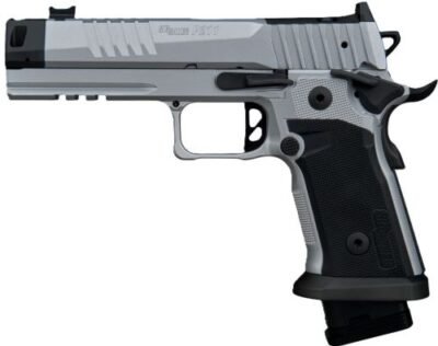 SIG P211 GTO SILVER 9MM 4.4" - FIBER OPTIC (1)23&(2)21RD