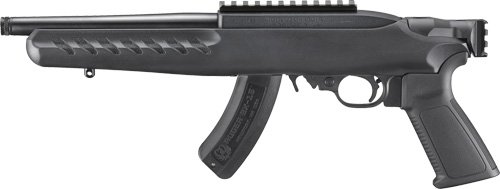 RUGER 22 CHARGER 22LR 8" - W/RAIL THREADE BLACK - Image 2