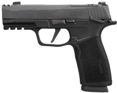 SIG P365X MACRO 9MM 3.1" COMP - (2)10RD BLACK CA COMPLIANT