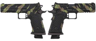 SIG SAUER P211-GT5 9MM PISTOL 5" TIGER STRIPE 2-21RD, 1-17RDRD MAGS
