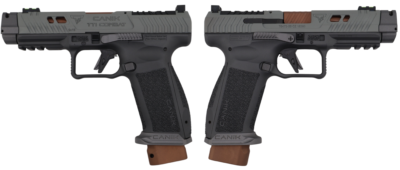 CENTURY CANIK TTI COMBAT SMOKE 9MM PISTOL 4.6" 2-18RD