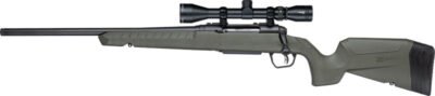 SAVAGE AXIS 2 XP 6.5CM 20" LH - THREADED W/3-9X40 BLACK/GREEN