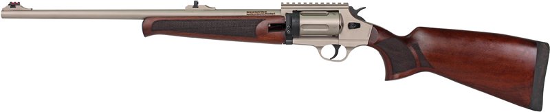 IVER JOHNSON 1000 410 3" 20" - REVOLVER SHOTGUN NICKEL WALNUT - Image 2