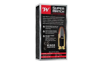 WIN SUPER MATCH 9MM 124GR RN 50/500 - Image 2