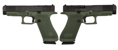 GLOCK 17 GEN6 ORS 9MM PISTOL OD GREEN 4.49" FXD COMM 3-17RD MAGS